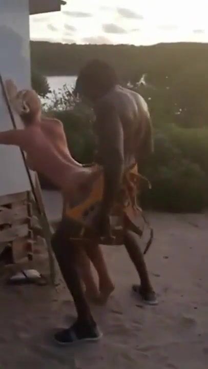 blonde milf slut caught cheating on public beach - voyeur, mom, hidden, crowd, enf, sex, doggy, nude