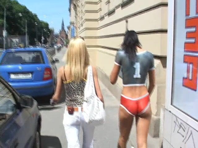 Brunette Painted Sports Clothes