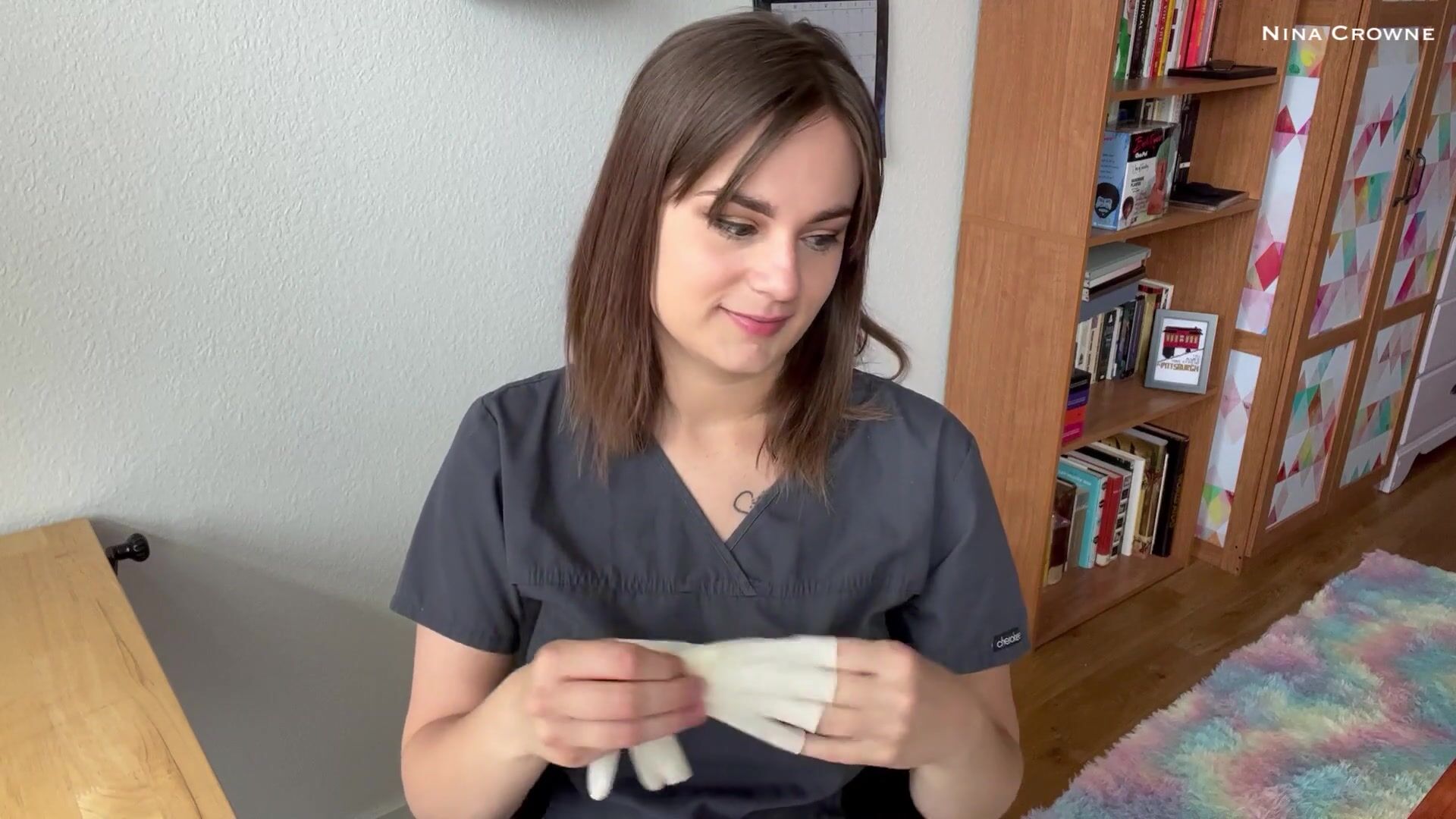 Nina Crowne Handjob