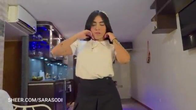 Sofia cute stepdaughter pays stepdad