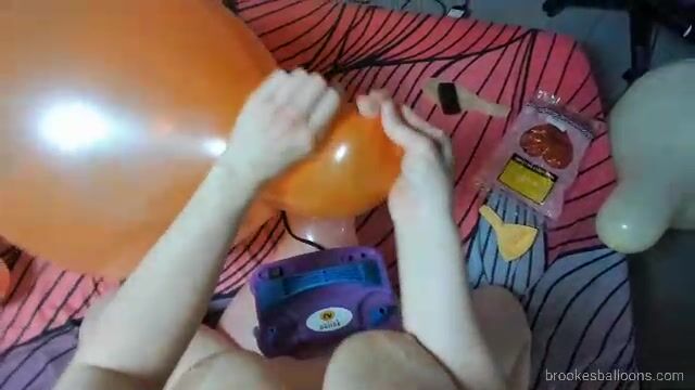 Girl overinflate