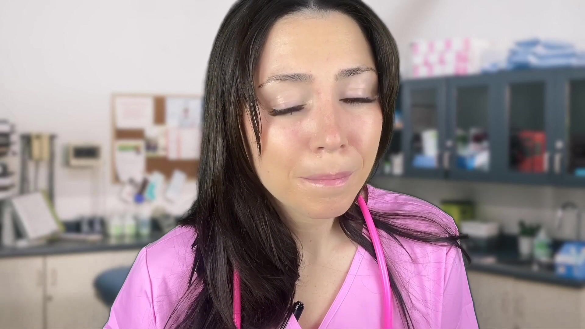 Katie Moore ASMR Doctor takes care of you