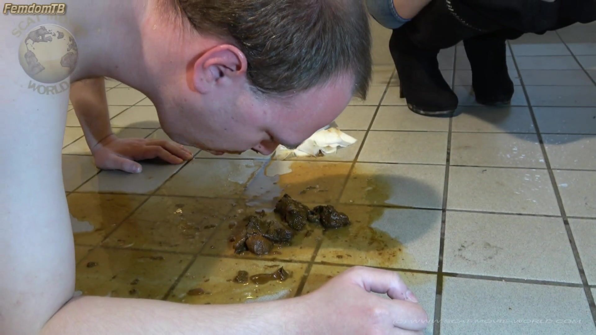 Scat-Movie-World - Slaves stable - Fresh shit for Ulf