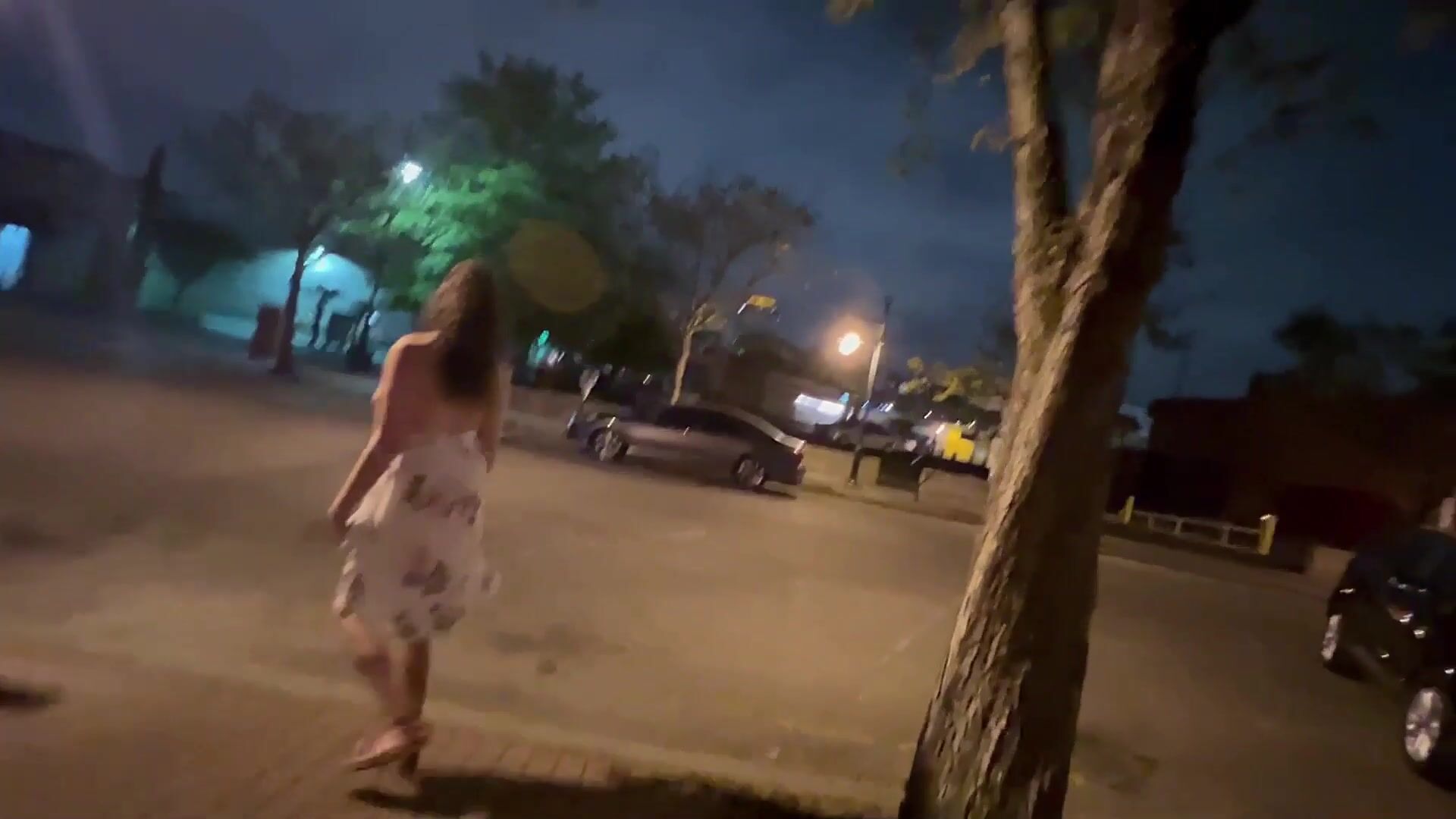 Nicole Niagara Slutty Street Flash
