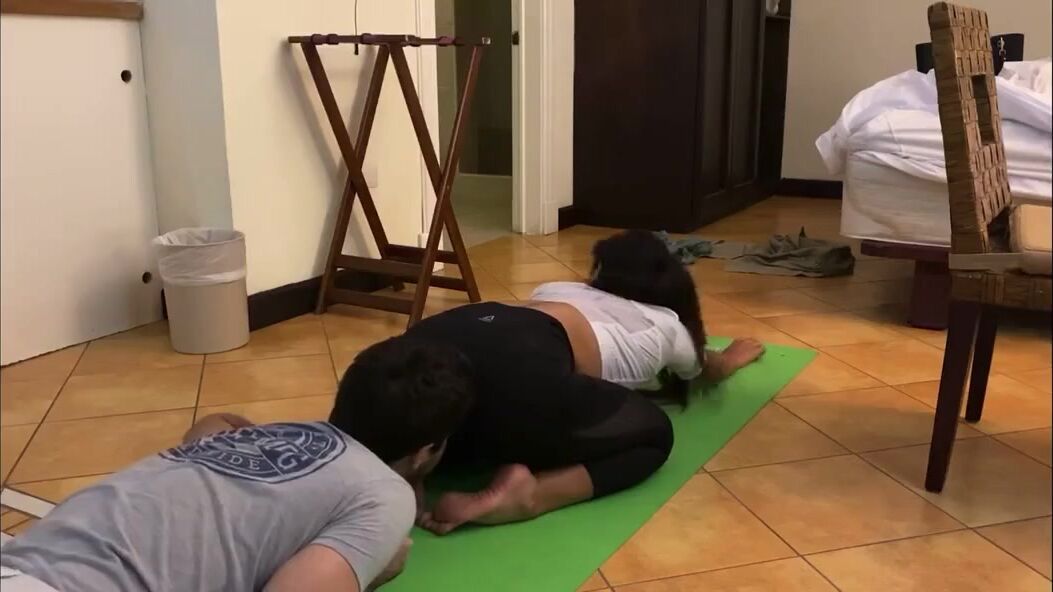 Gassy yoga workout