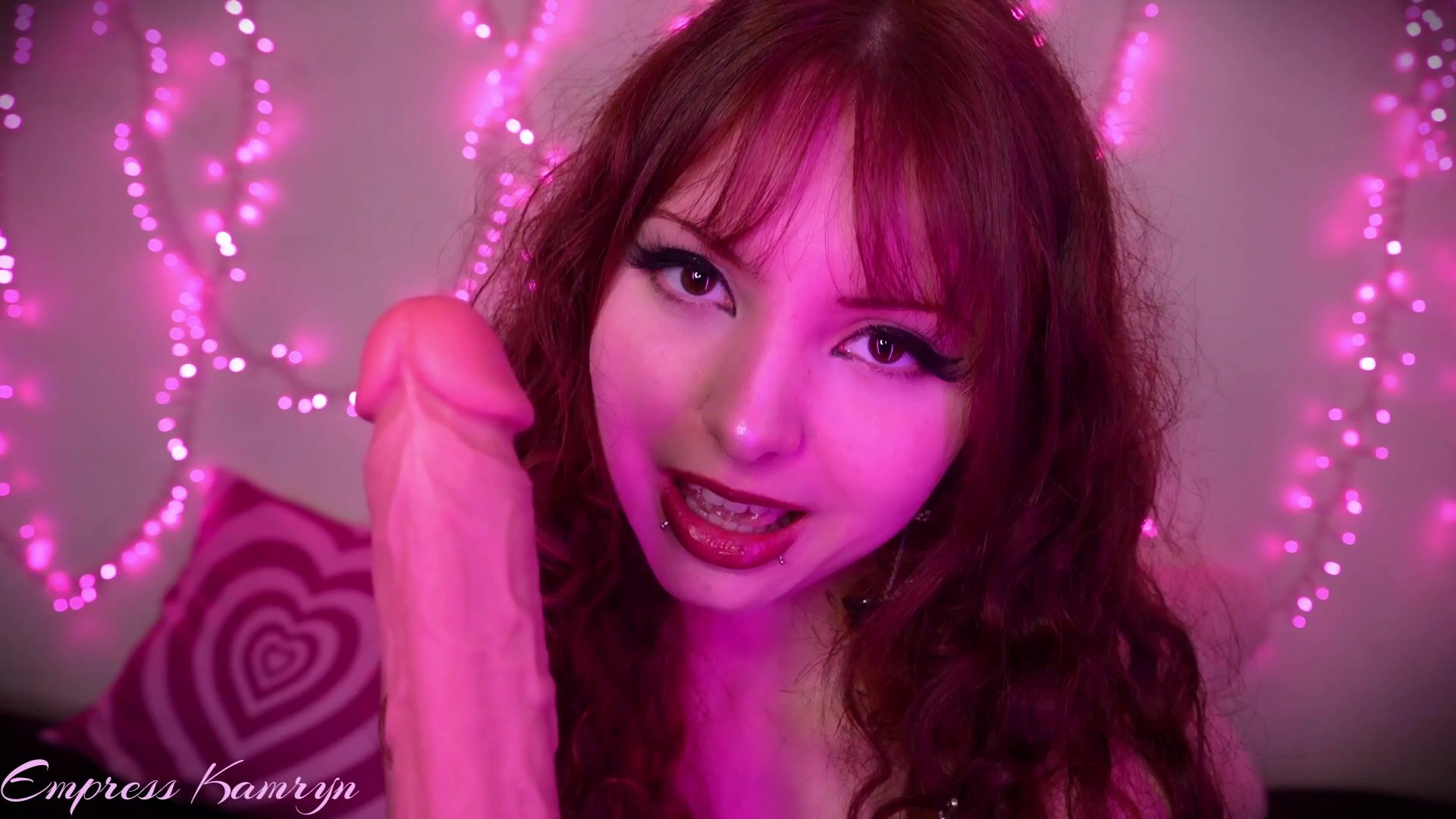 Empress Kamryn - A Clip All Sissies Must Have - Clit & Anal Play, Self-Facial