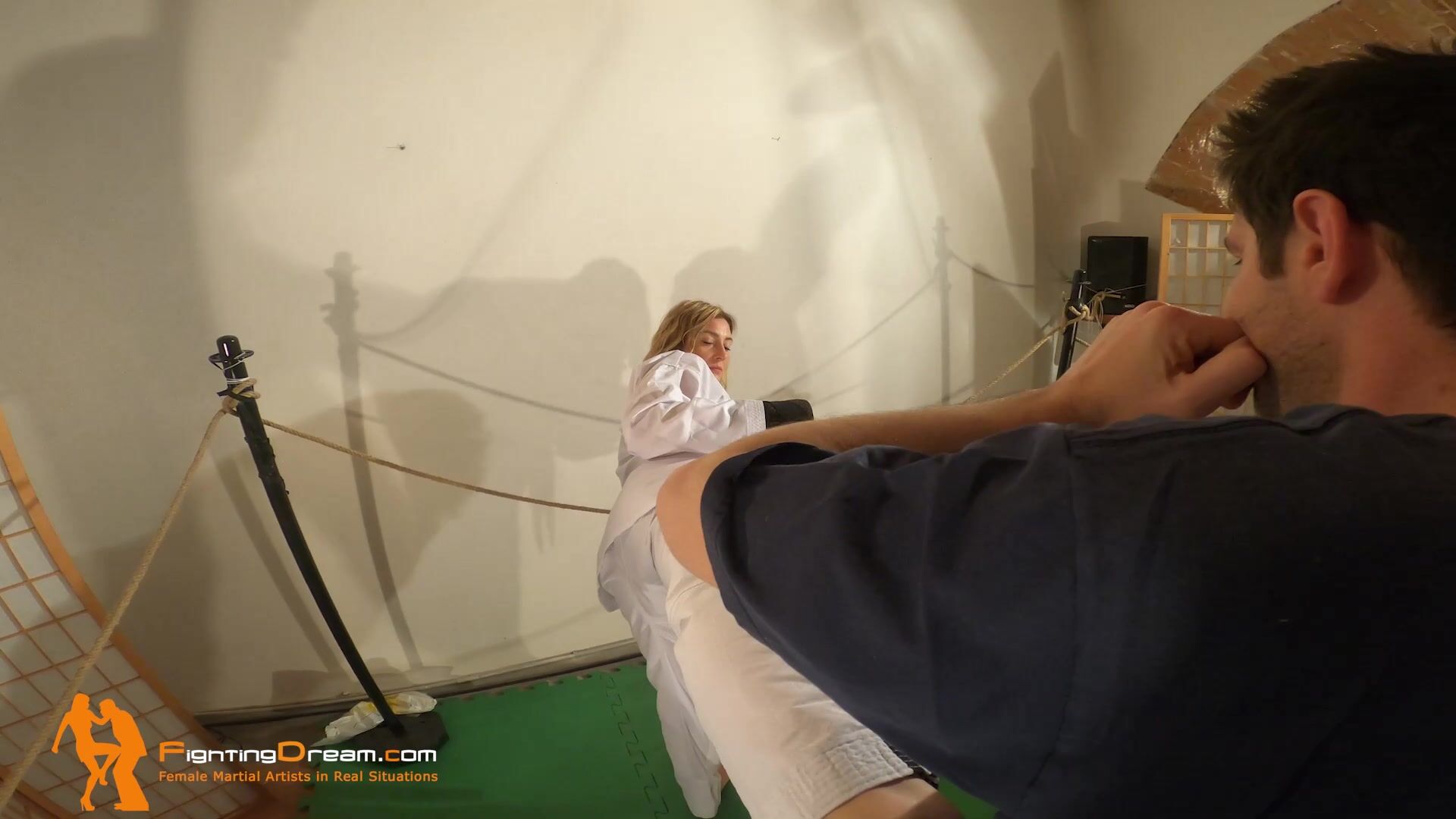 Valentina Lady tkd powerful kicks