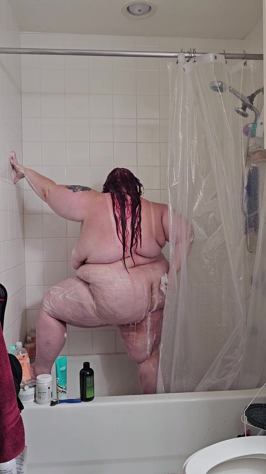 Bbw shower