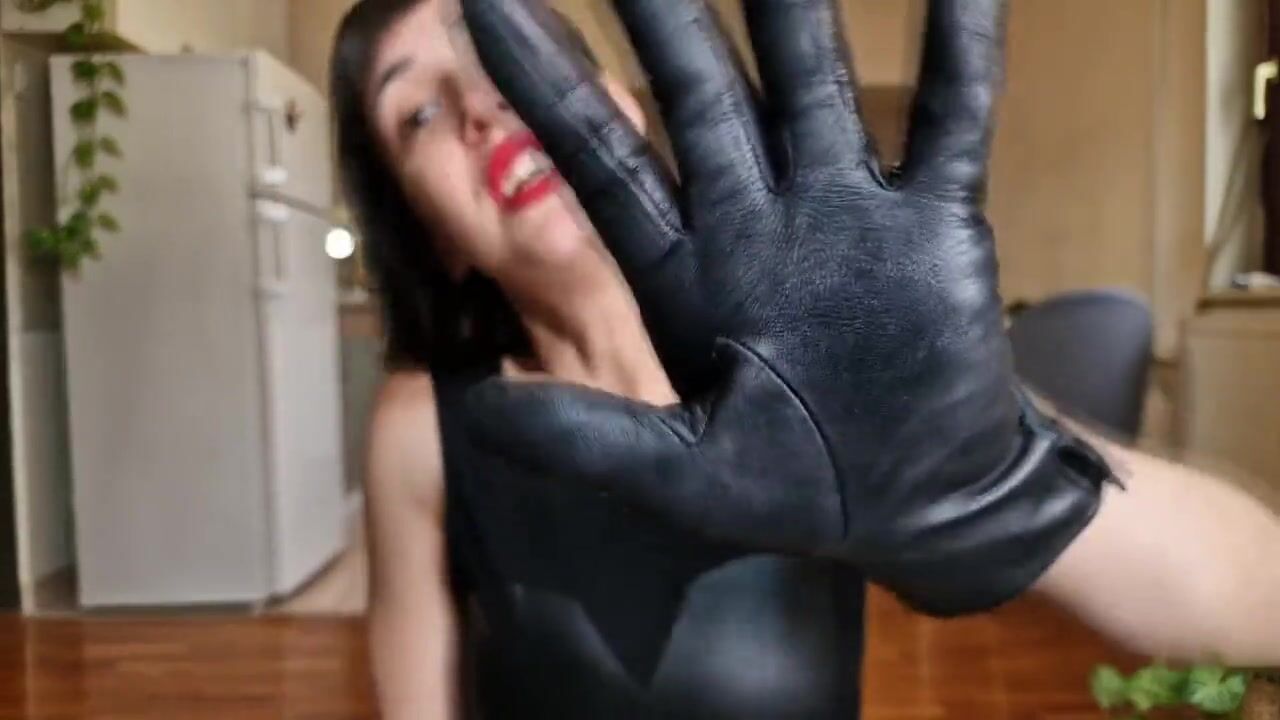 Gloved woman 12