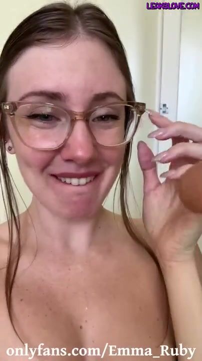 Emma Ruby – Your Girlfriend Texts You This Video Of Her Sucking A Strangers Dick
