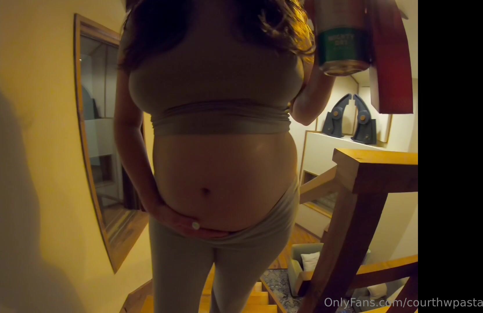 courthwpasta Belly Stuffing