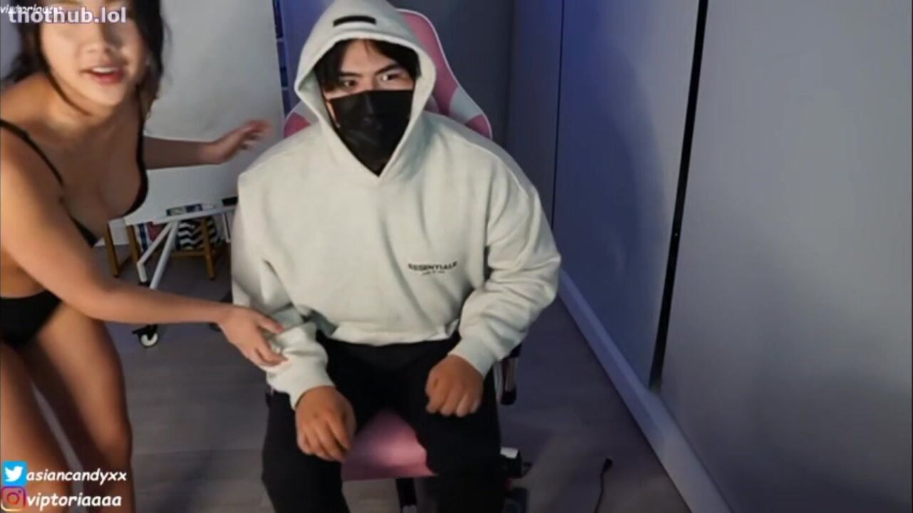 Asian candy lapdance delivery guy