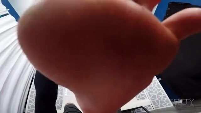 Bratty Foot Girls – Anastasia – Beat with my FEET!