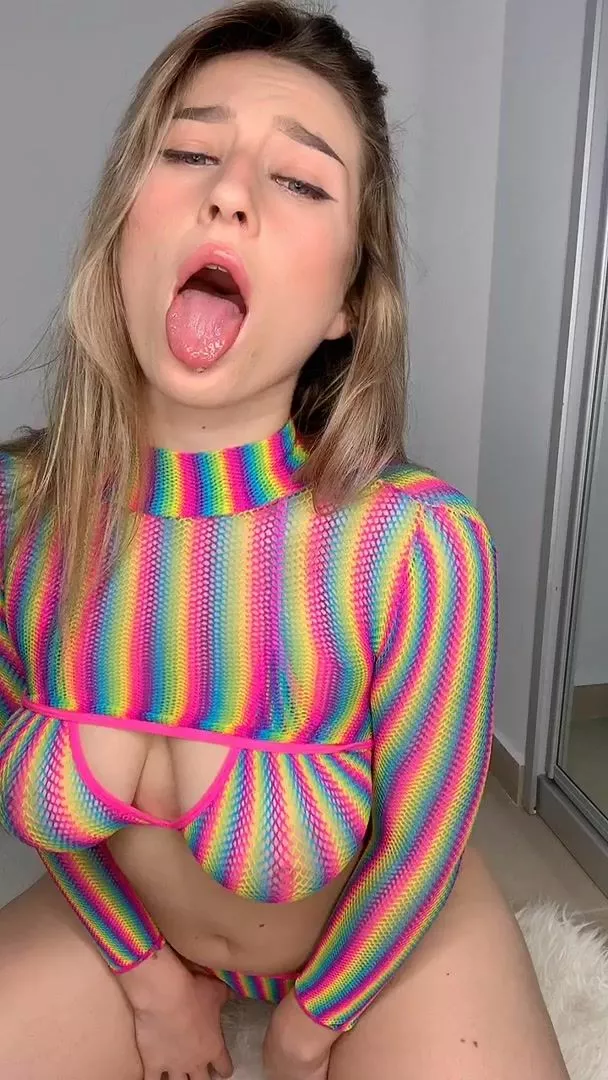 Natalia Rainbow Ahegao