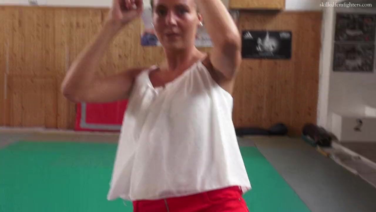 Nataly martial arts action