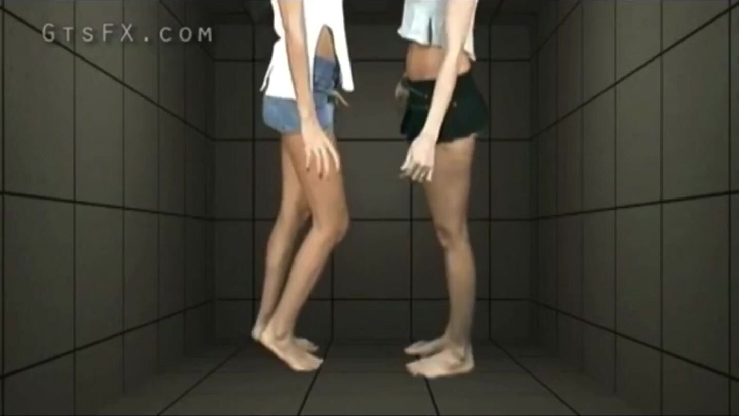 Two Grew Over (Tara and Jessica Giantess)