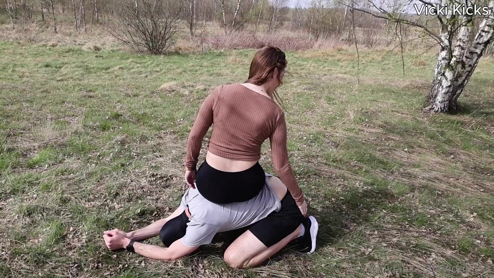 VickiKicks - Every one of my bike trips ends like this