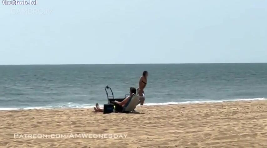 Amwednesday with beach wagon