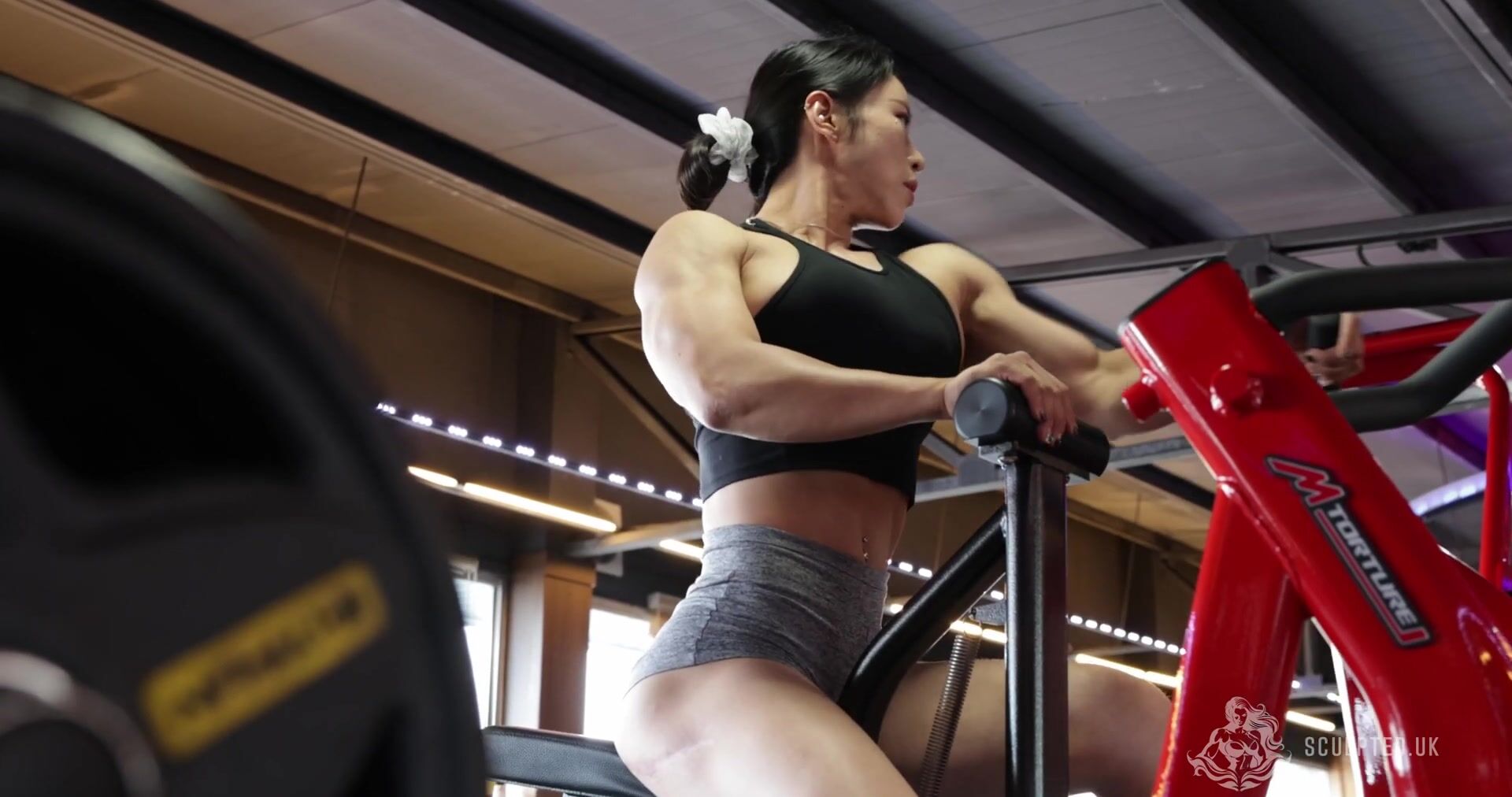 Korean fbb working out