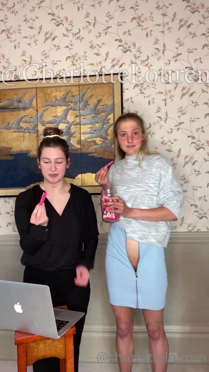 Skinny blonde office woman gets shaved pussy put on display infront of everyone COMMANDO NUDE