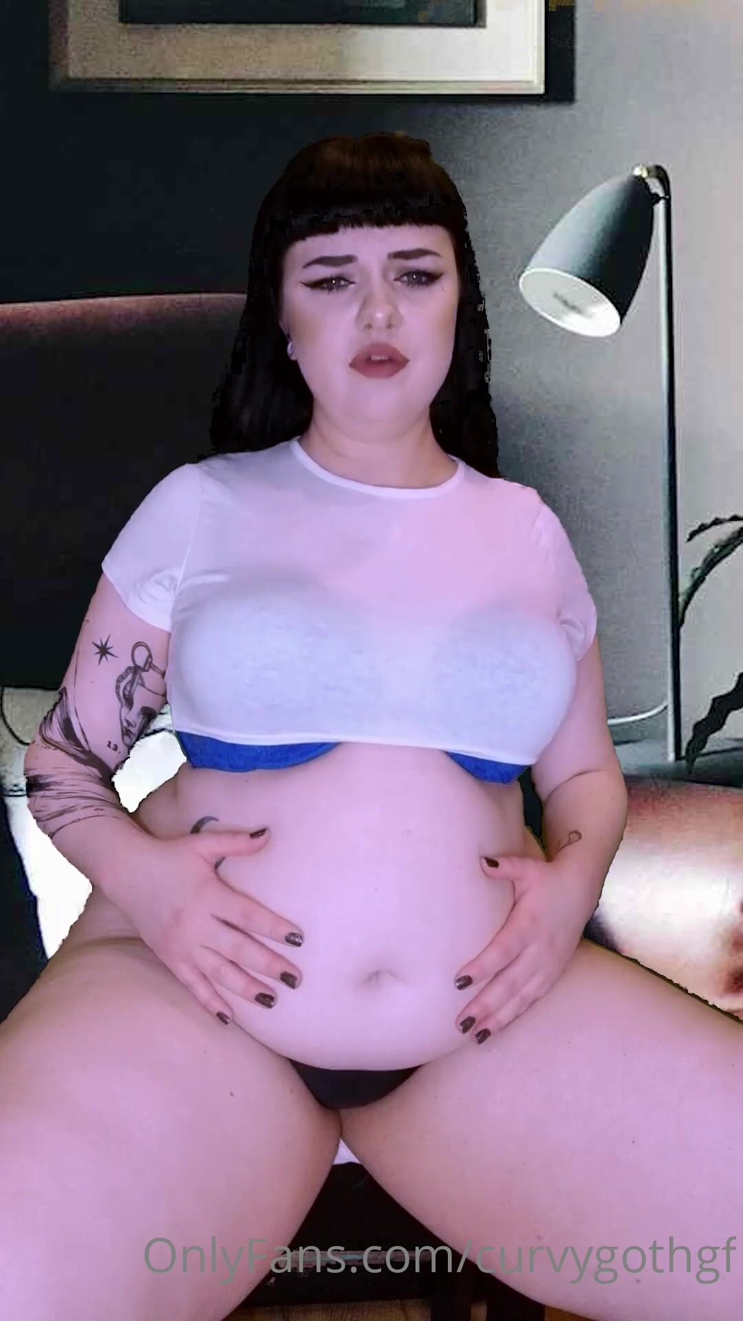 CurvyGothGf Blueberry Inflation