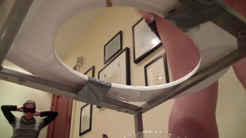 Hispanic girls toilet slave 2