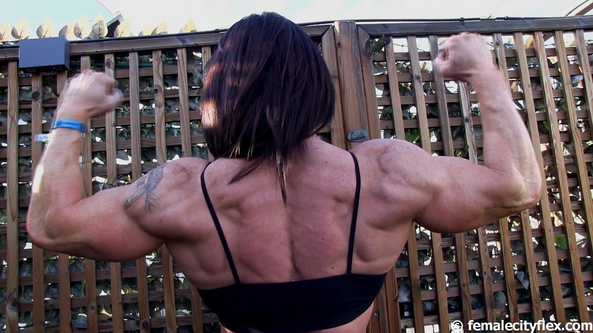 FBB with back and veins so hot