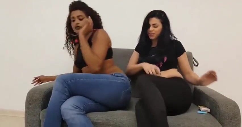 Debora blue kaity farting couch