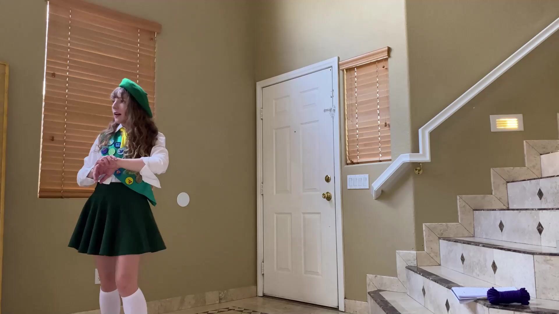 Kristie Bishop - bondage escape challenge