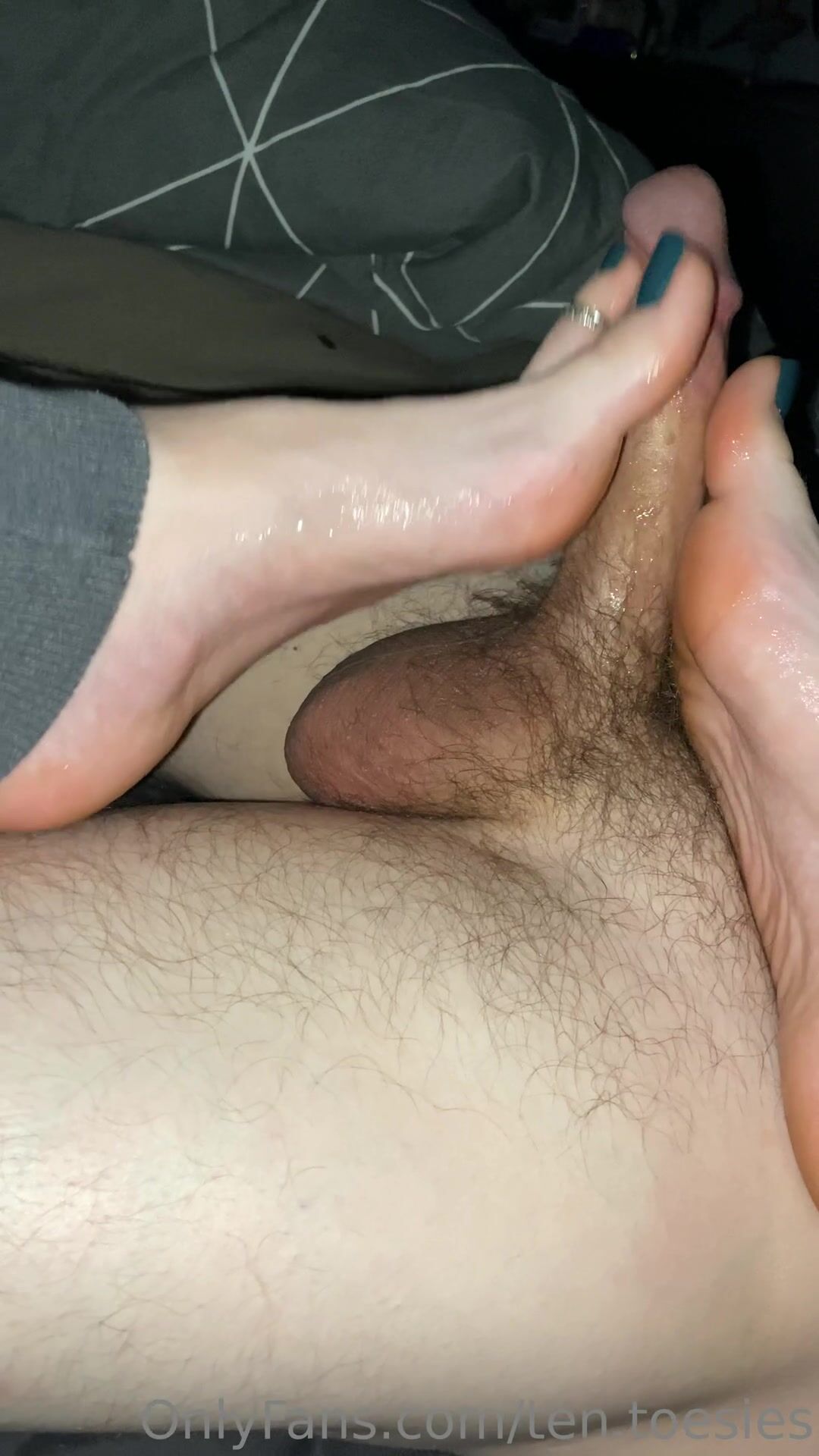 TenToesies Blue Footjob