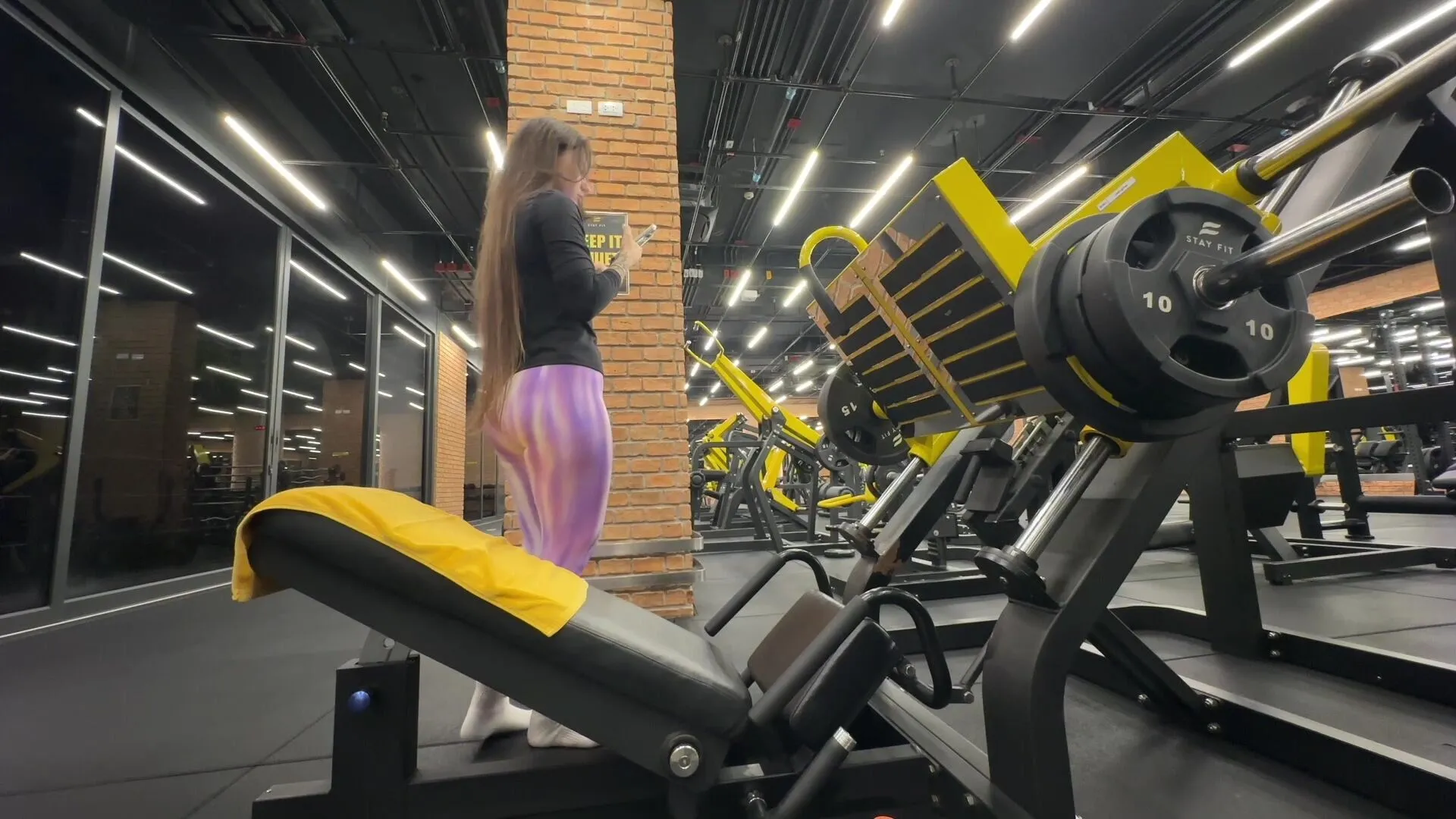 Olesyaliberman gym workout 2