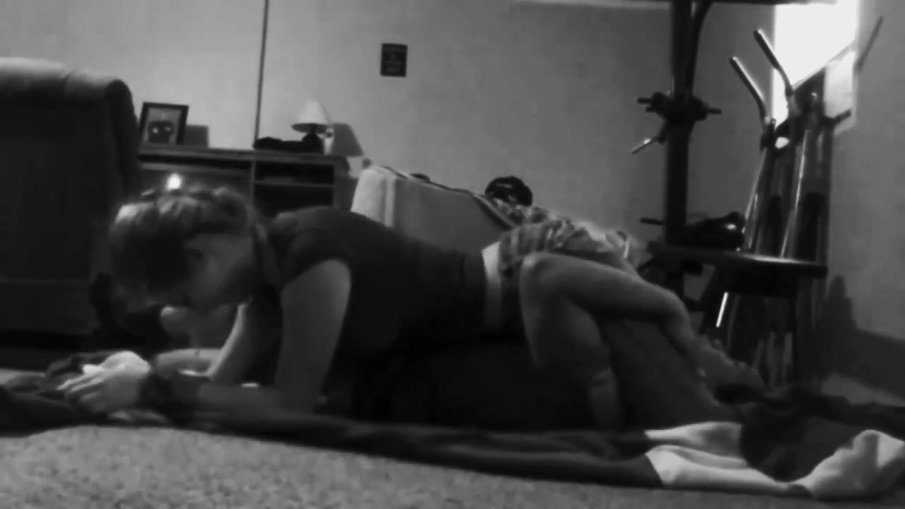 Mixed wrestling with girlfriend