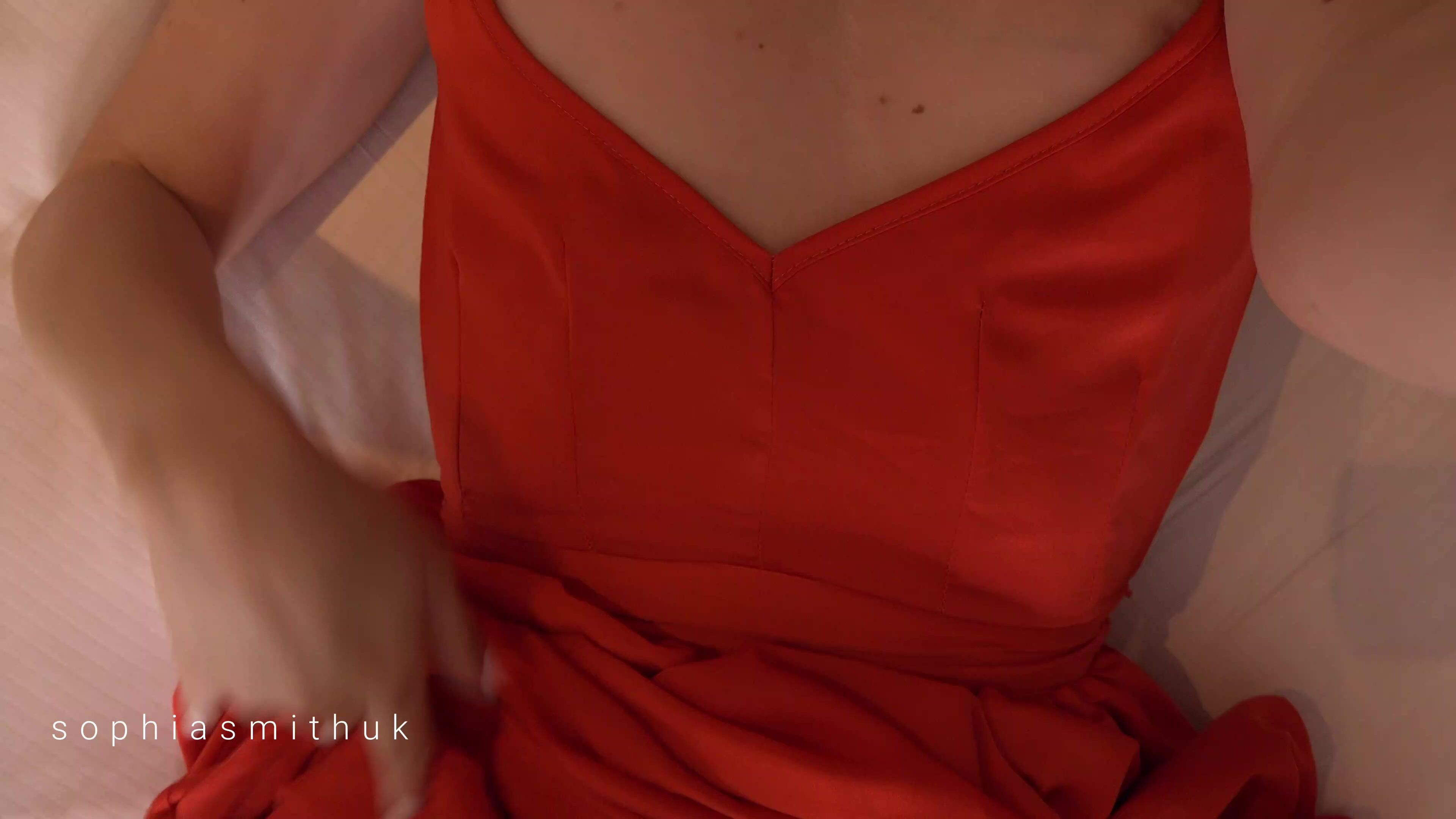 SophiaSmithUK - Silk Dress Joi