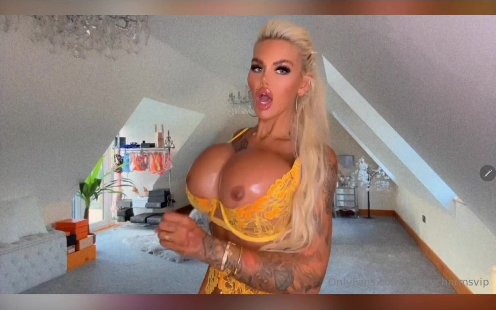 Fake tits bimbo barbie candycharms