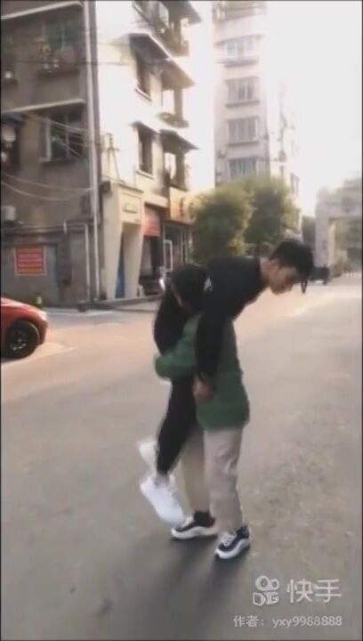 chinese girls lift guys in various position