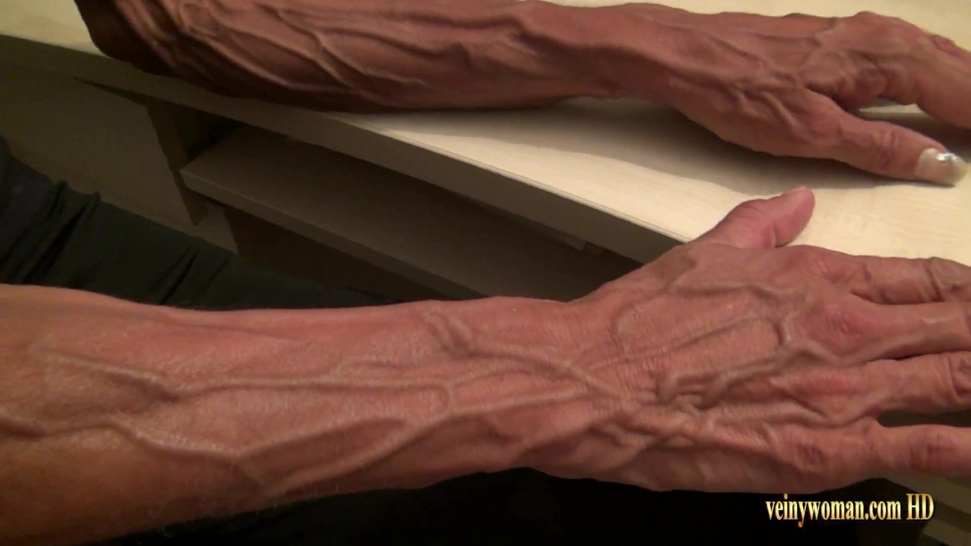 Veiny arms