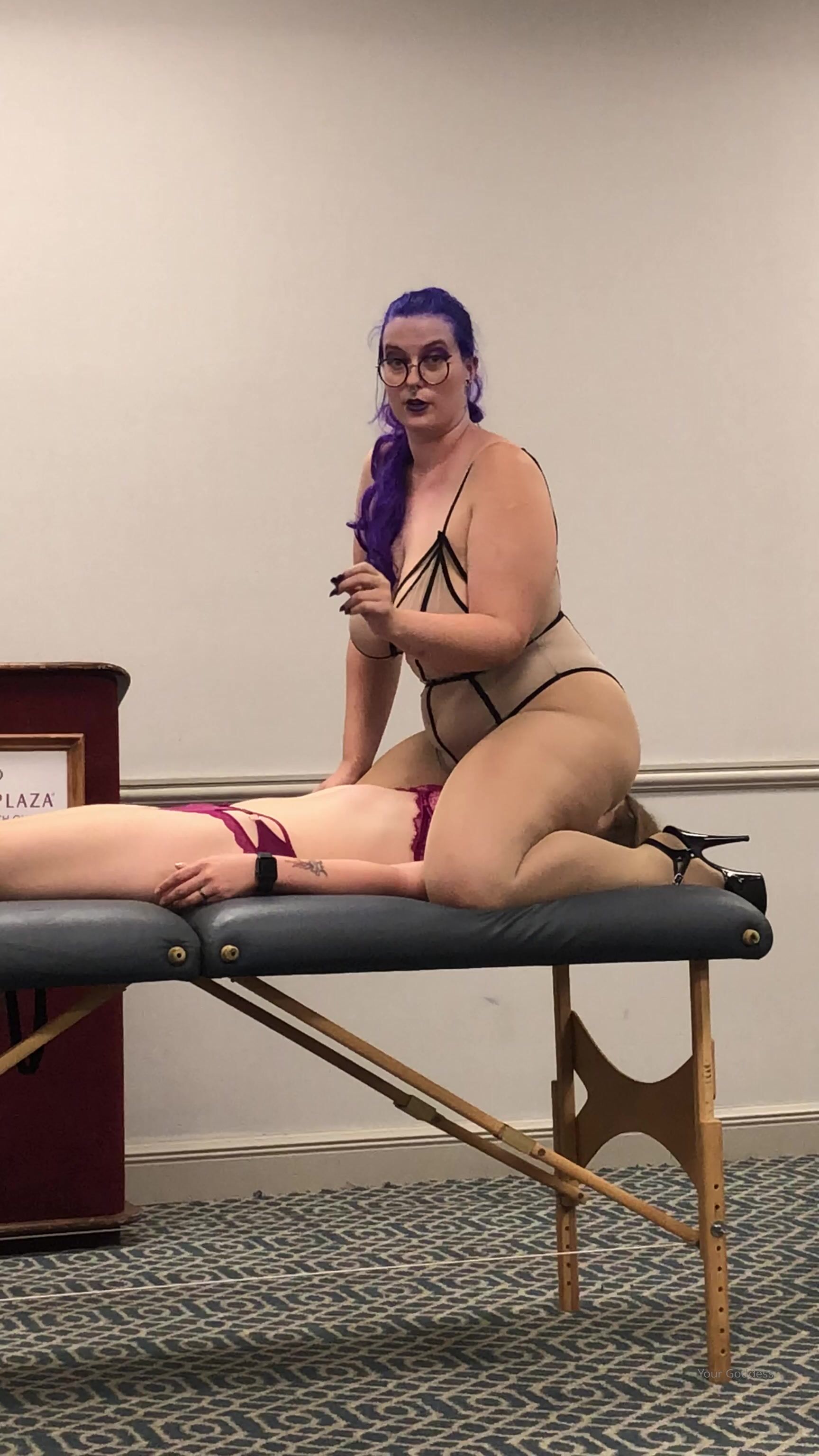 Scientific smothering with Dr. Nyx