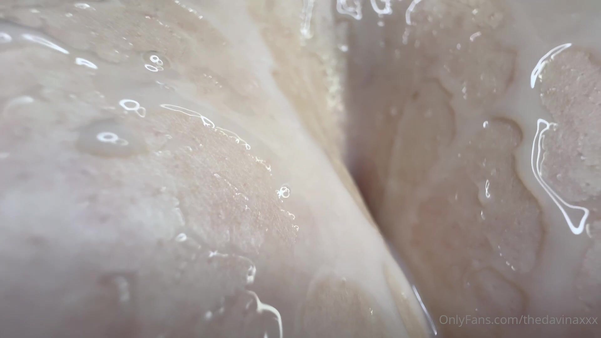 Big Titty Davina - Clean up Mommy cum covered tits