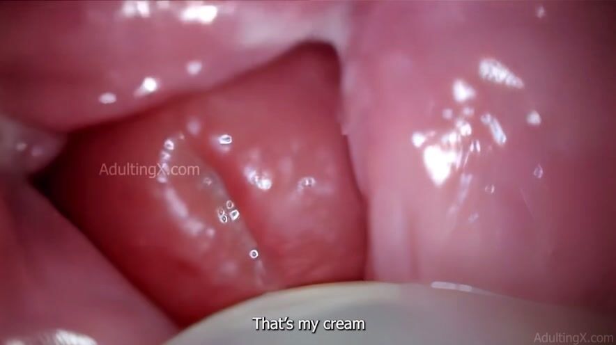 Adulting: Female orgasm - Camera inside pussy