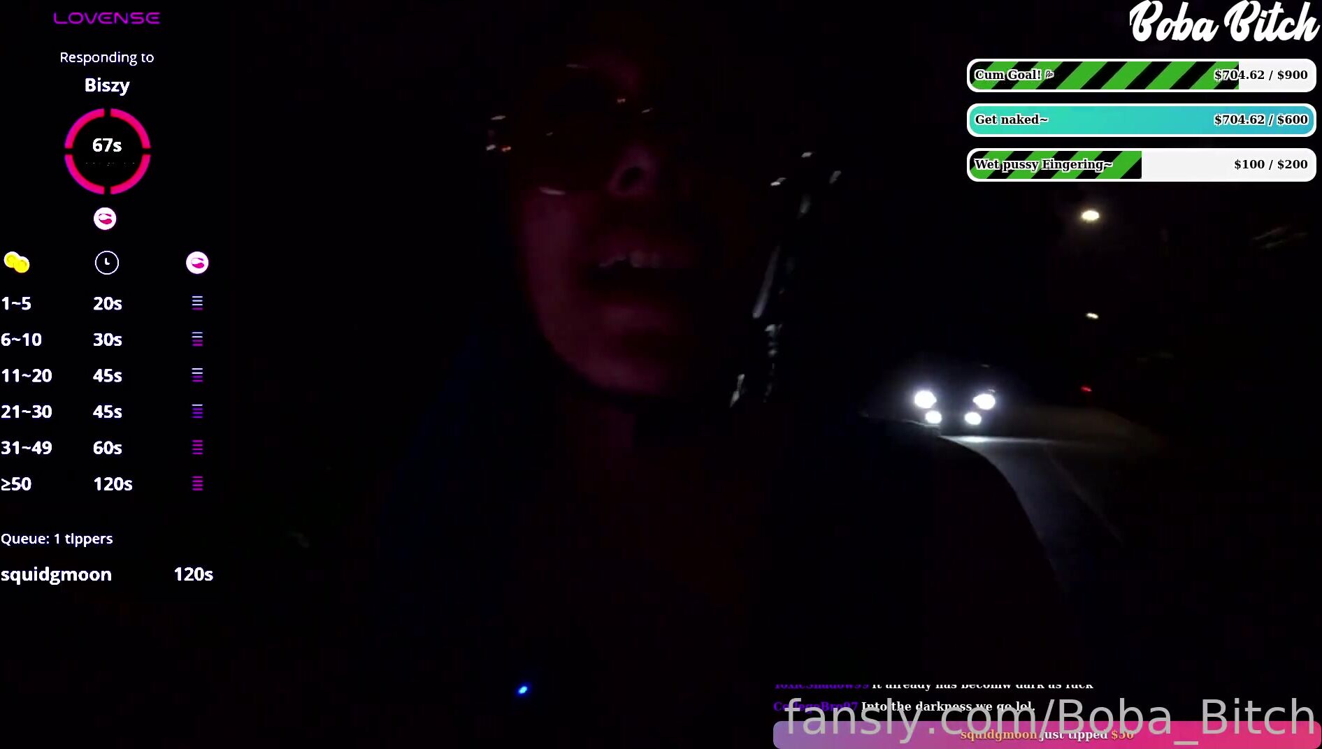 Boba_Bitch livestream in Costa Rica were around and rode around the city on a very bumpy ATV all whi