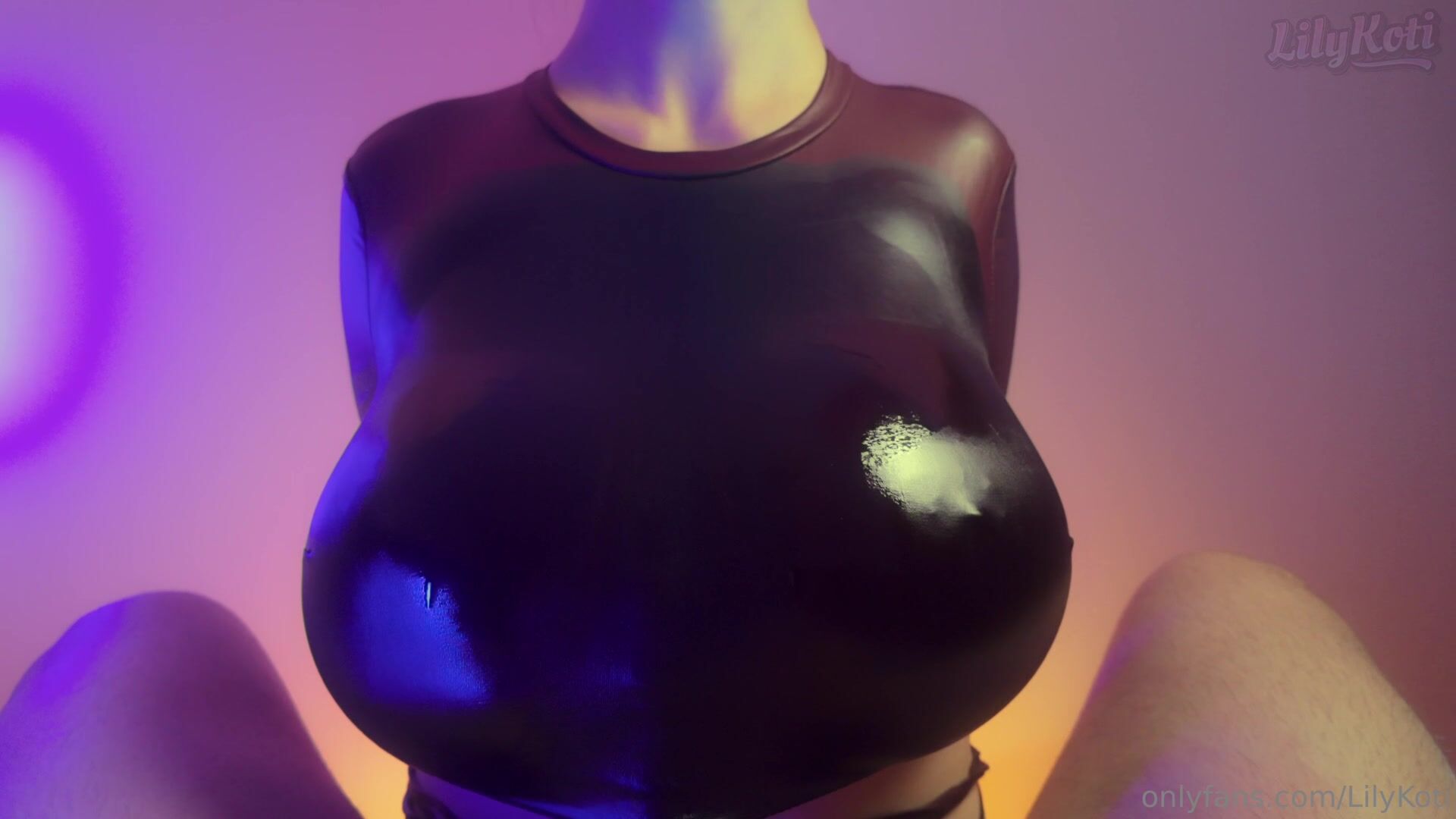 LilyKoti Latex Tittyfuck