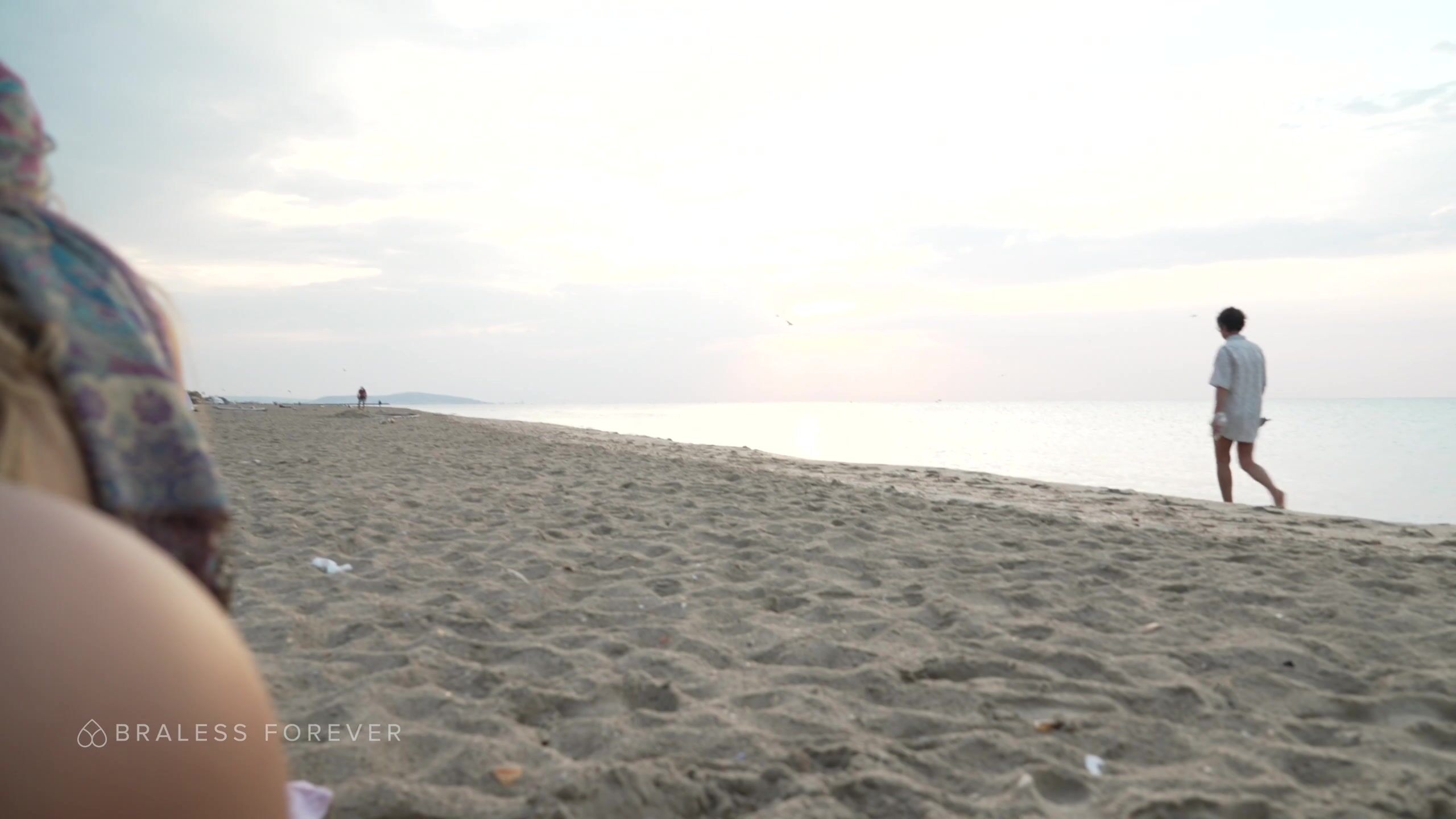 Rocky - Fucked with a dildo on the beach