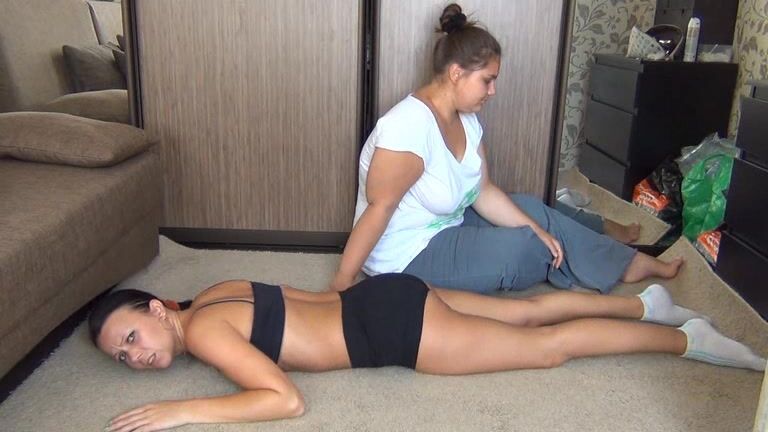 BBW Katy smother skinny Lory