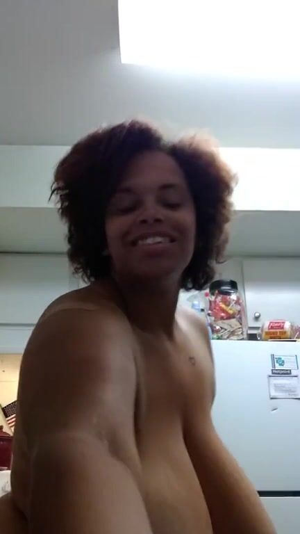 Ebony hug boobs