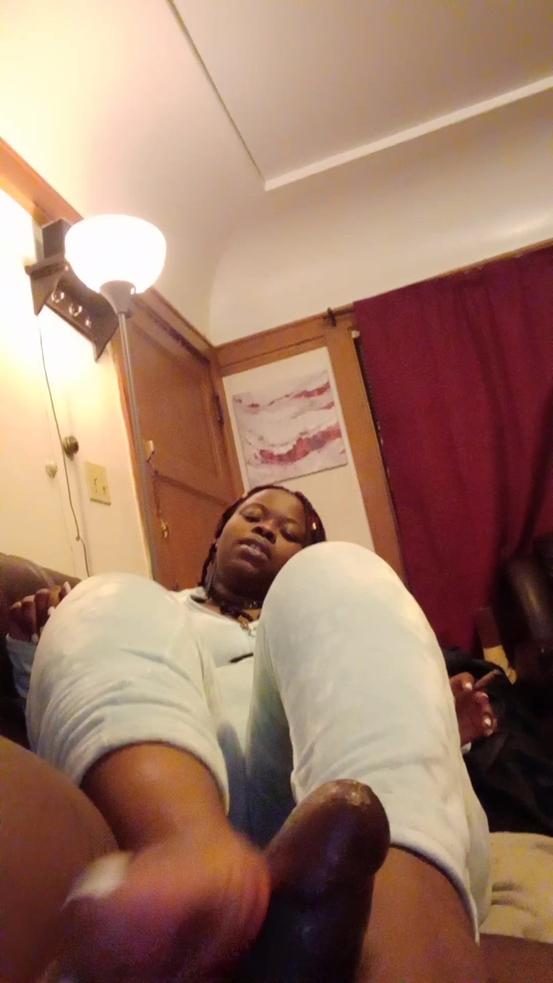 Cocoa footjob