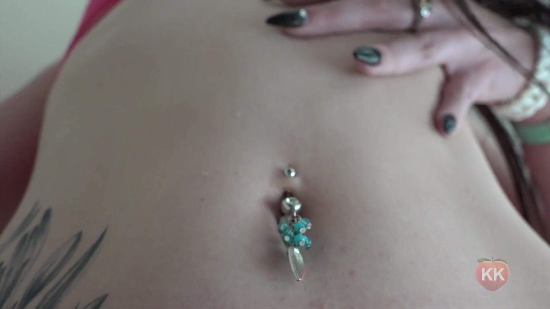 Sexy Pierced Belly Button Fetish