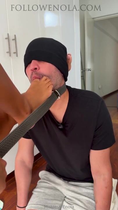 enola foot gagging & slap