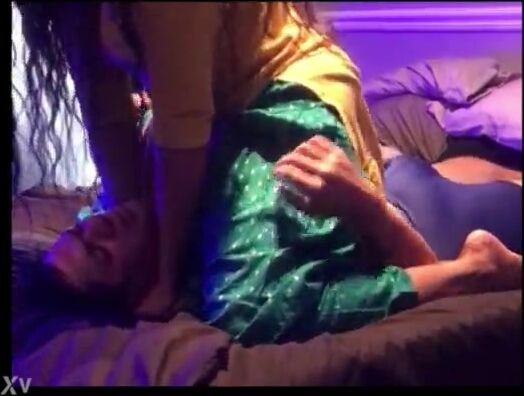 Indian Maid facesitting Owner