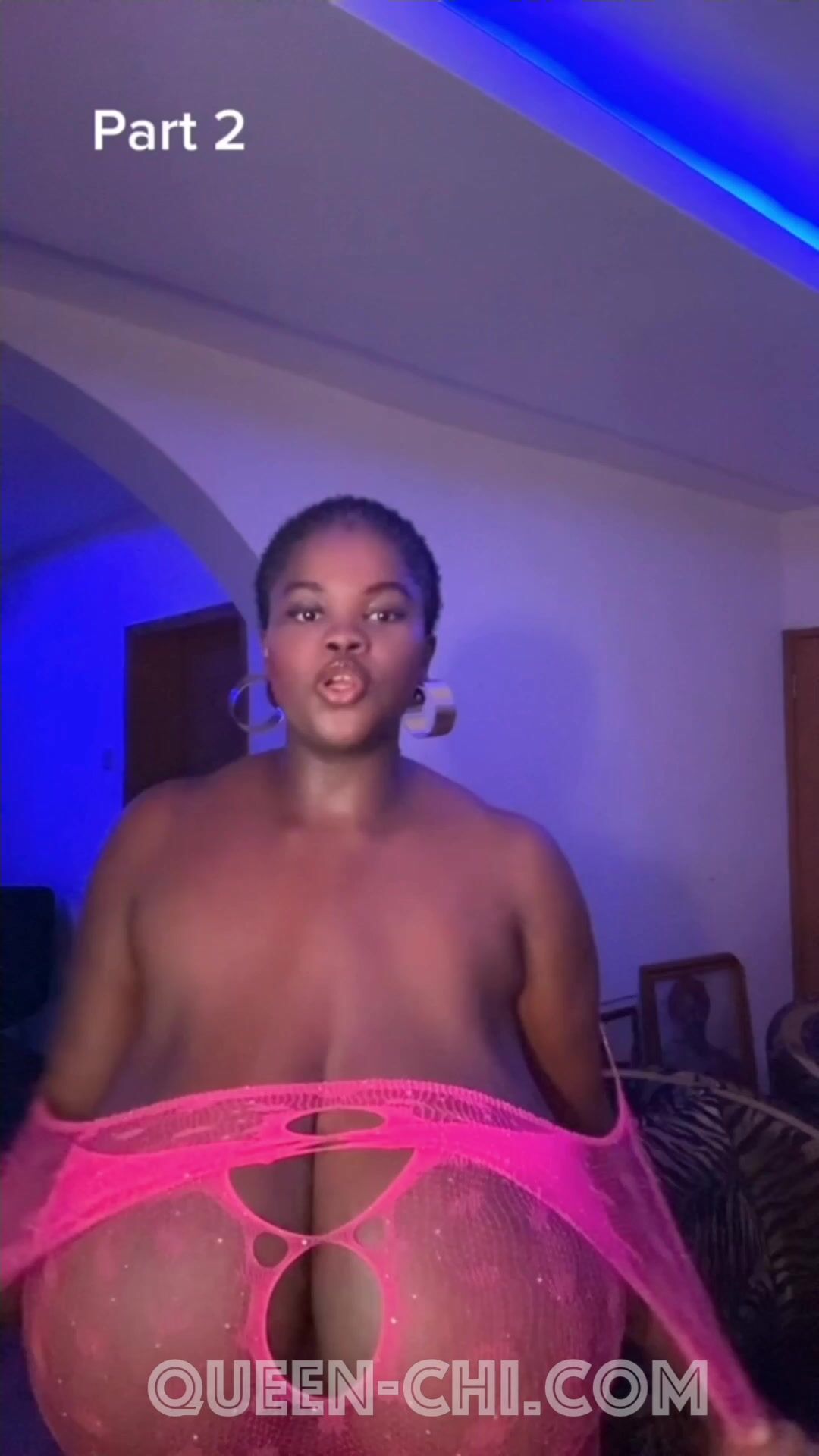 Chioma Lovv: Pink-Sheer-Try-on !