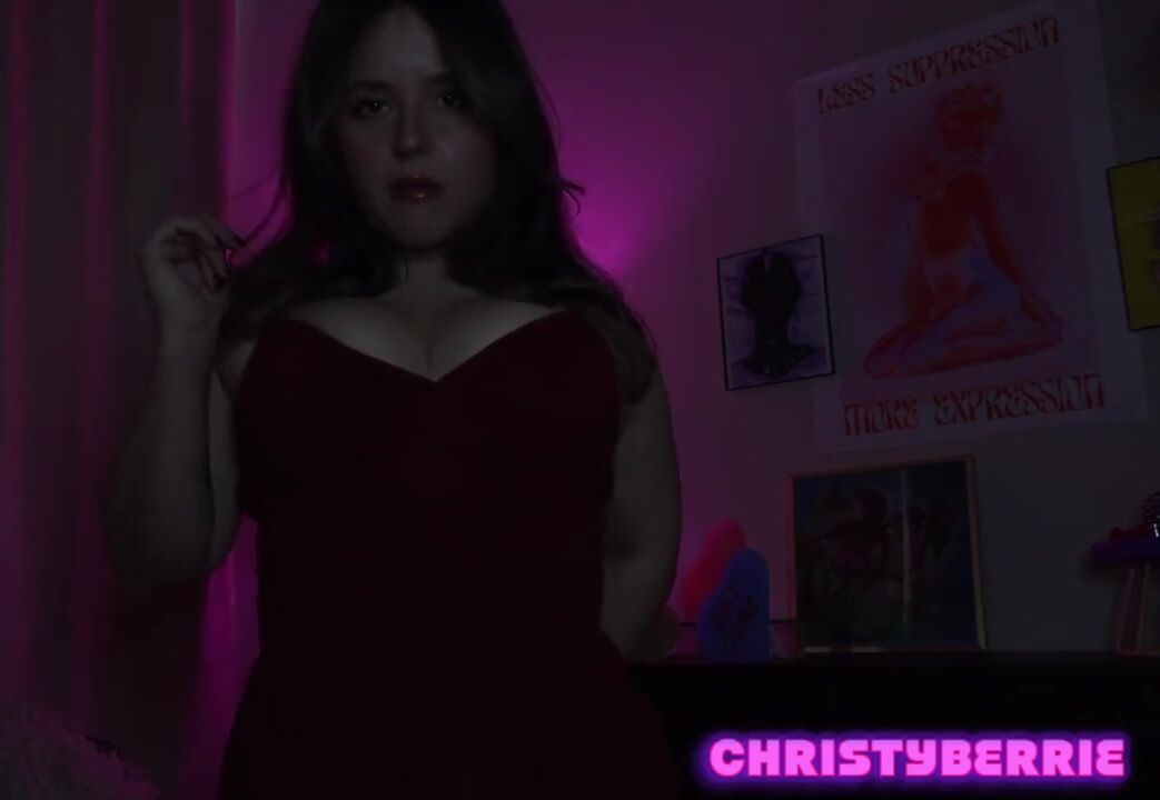Christy Berrie - AnalDildoAndPanties